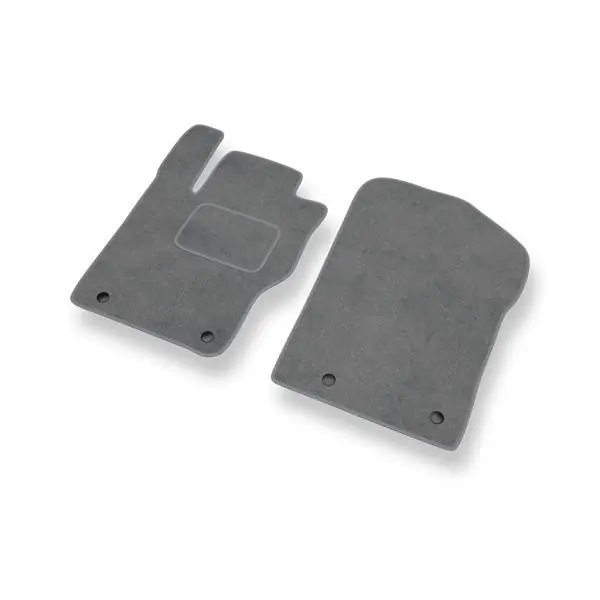 Wyprzedaż Dywaniki welurowe do Mercedes-Benz Klasa M W166 SUV (2011-2015) - dywaniki samochodowe - szary - DGS Autodywan - 2 szt.