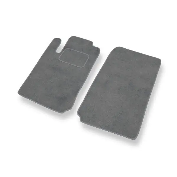 Dywaniki welurowe do Opel Vectra B Caravan, Hatchback, Sedan (1995-2002) - dywaniki samochodowe - szary - DGS Autodywan - 2 szt. Kup teraz