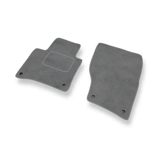 Kup teraz Dywaniki welurowe do Volkswagen Touareg II SUV (2010-2017) - dywaniki samochodowe - szary - DGS Autodywan - 2 szt.