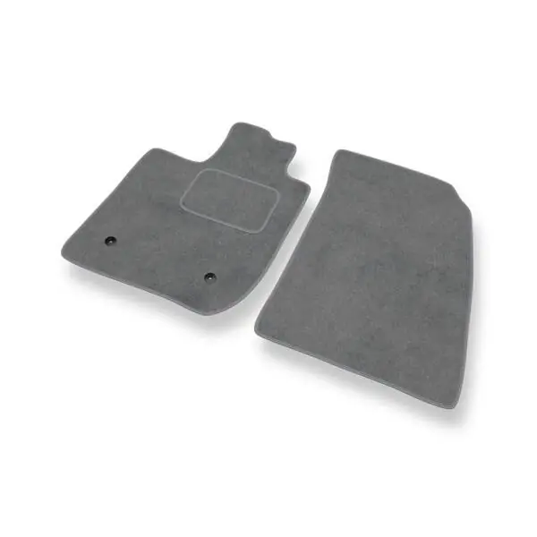 Ostatnia szansa Dywaniki welurowe do Dacia Duster II SUV (2018-2024) - dywaniki samochodowe - szary - DGS Autodywan - 2 szt.