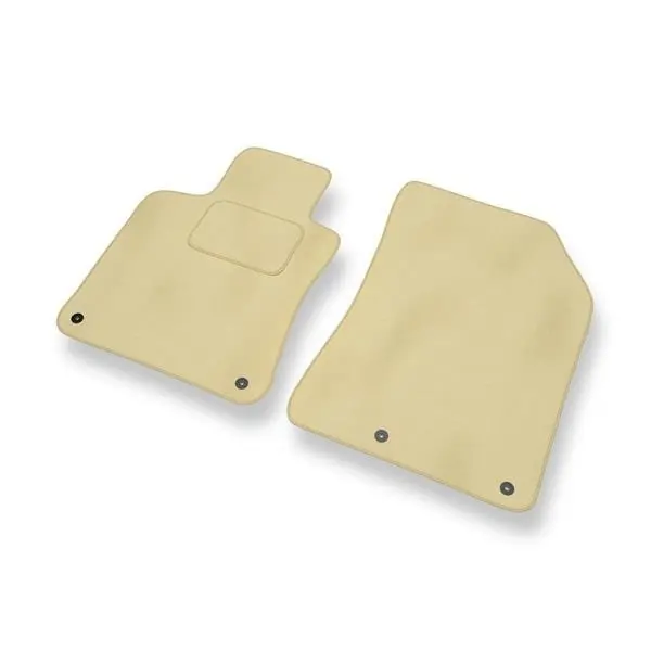 Zamów teraz Dywaniki welurowe do Peugeot 308 II Hatchback (2013-2021) - dywaniki samochodowe - beżowy - DGS Autodywan - 2 szt.