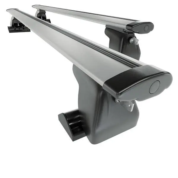 Wysoka jakość Aluminiowy bagażnik dachowy do Chrysler Town & Country Minivan (1990-2010) - srebrne belki dachowe z uchwytem - Amos - D-T - Dynamic - T-profil