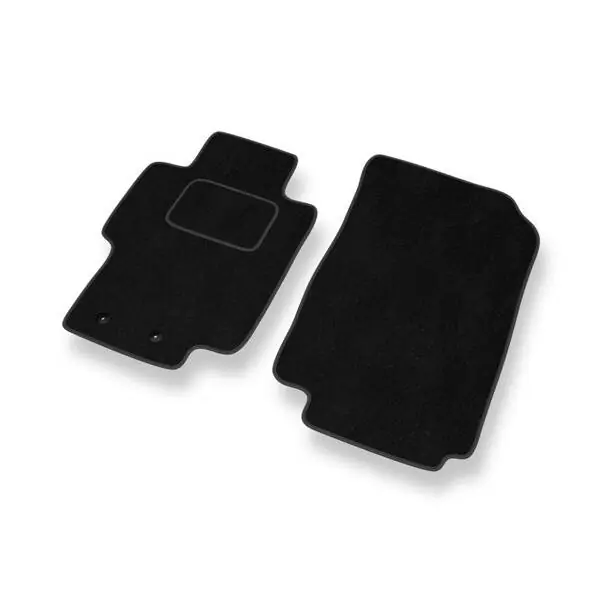 Bezpieczna płatność Dywaniki welurowe do Honda Accord VII Sedan, Tourer (2003-2007) - dywaniki samochodowe - czarny - DGS Autodywan - 2 szt.