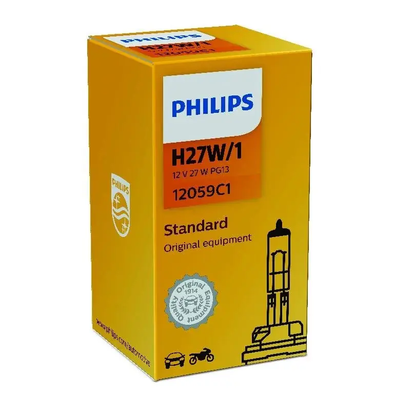 Tylko dziś Philips h27 W/1 pg13 kolor hlampe, 1 sztuki 8.71156E+12