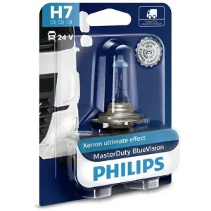 Oferta limitowana Philips MASTER Duty bluev PrimeVision 24 V reflektor H7 lampy 13972MDBVB1