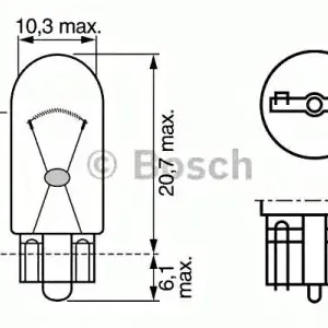 Wysoka jakość BOSCH 1987302286 źródeł światła 1987302286