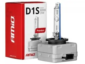Darmowa dostawa AMIO Żarówka ksenonowa AMiO Premium D1S 8000K 85V 35W E37-0880