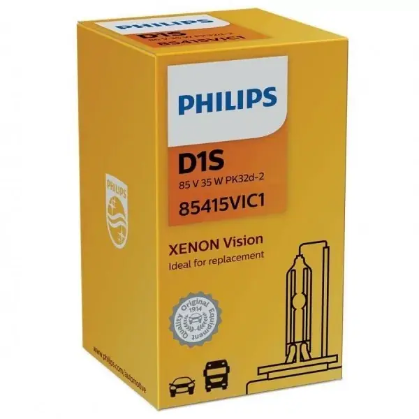 Philips Żarówka ksenonowa Philips Vision D1S 85V 35W 4400K E17-1804 Ekspresowa dostawa