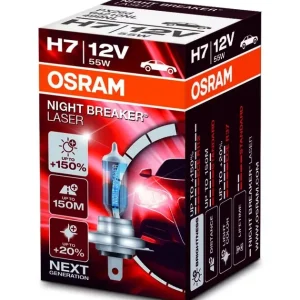 Oryginalny Osram H7 Night Breaker Laser + 150% | Box 64210NL