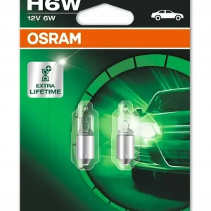 OSRAM Żarówki H6W ULTRA LIFE 12V Nowość