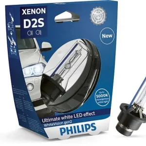 Oryginalny Philips D2S 85V 35W P32d-2 Xenon WhiteVision gen2