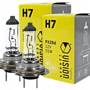 Tylko dziś Komplet Żarówek H7 PX26D Żarówki 55W 12V 2 Szt Zestaw E4