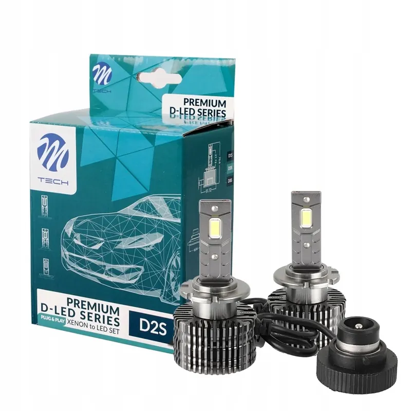 Zwrot pieniędzy Żarniki Xenon D2S Led 6000K 35W Canbus P&p