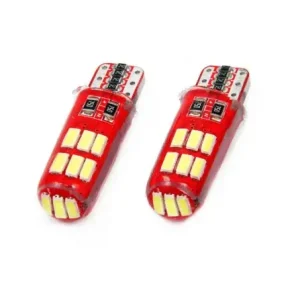 CANBUS AMiO 01443 Led 15SMD 4014 T10e (W5W) Silca White 12V 2 sztuki AMI-01443 Nowość