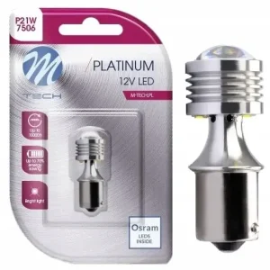 Żarówka P21w Led Osram M-tech Ba15s Retrofit 12/24v Biała Mocna Wyprzedaż