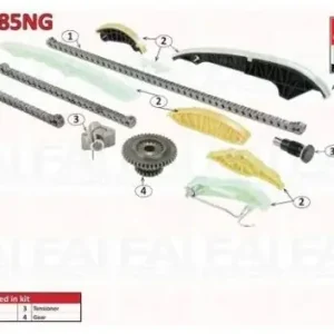 Wysoka jakość FAI Zestaw łańcucha rozrządu FAI TCK185NG