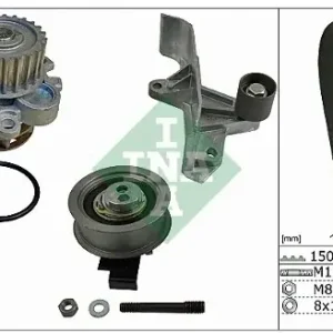 INA Pompa wodna + zestaw paska rozrządu INA 530 0546 30 Zwrot pieniędzy