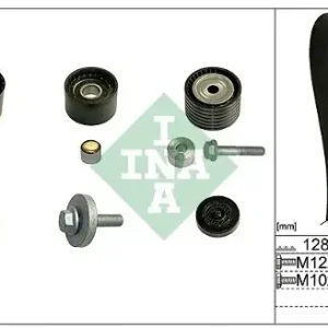 Oferta limitowana INA Rozrząd komplet (pasek i rolka) INA 530 0637 10