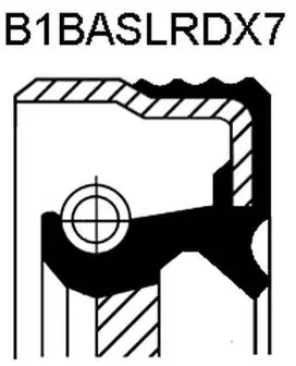 Bezpieczna płatność CORTECO Pierscień uszczelniający wału, wał korbowy 01016267B