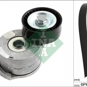 Wysoka jakość Zestaw paska klinowego wielorowkowego INA 529 0222 10