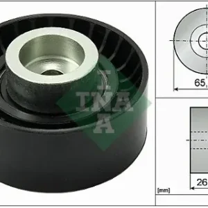 INA rolka kierunkowa / prowadząca, pasek klinowy zębaty 532 0470 10 Wyprzedaż