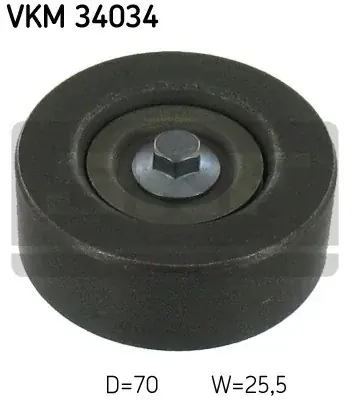 Wyprzedaż SKF rolka kierunkowa / prowadząca, pasek klinowy zębaty VKM 34034