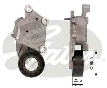 Oryginalny GATES Rolka napinacza, pasek klinowy wielorowkowy T39008