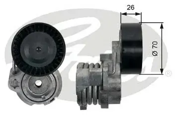 Oferta GATES Rolka napinacza, pasek klinowy wielorowkowy GATES T39148