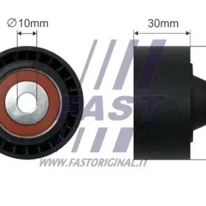 Tani rolka kierunkowa / prowadząca, pasek klinowy zębaty Fast FT44563