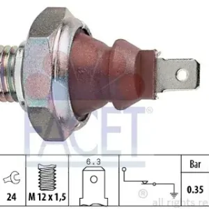 FACET Włącznik ciżnieniowy oleju 7.0026 Popularny