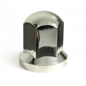 100x Osłona szpilki kół KAPSLE KOŁPACZKI SZPILKI 33 TIR wysoka CHROM Nowość