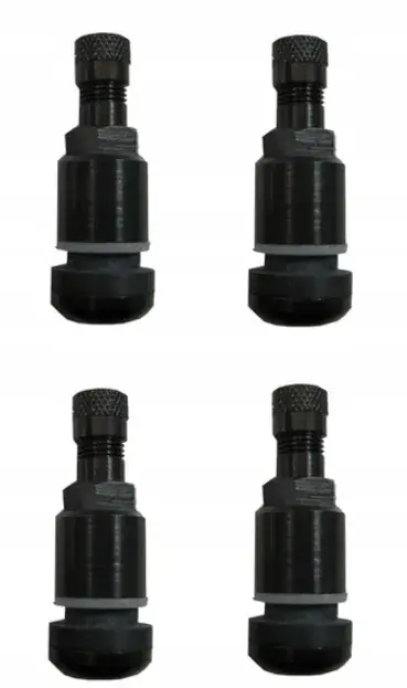 Zawór do felg aluminiowych skręcany czarny mocny TR525 Promocja