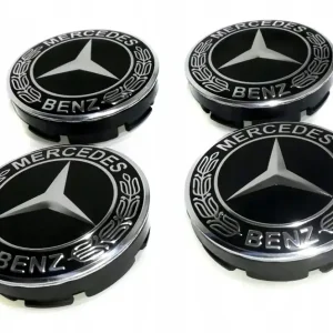 4x Dekielki Mercedes 56/52 mm kapsle kołpaki dekle do felg Borbet Popularny