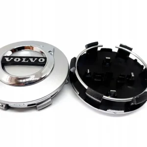 Najlepsza cena VOLVO Zaślepka Felg Dekielek Kapsel 64mm czarne SR