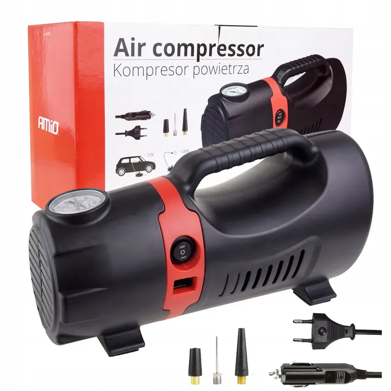 Kompresor sprężarka samochodowa 10BAR 12/230V Oferta limitowana