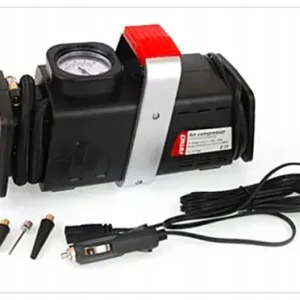 KOMPRESOR SAMOCHODOWY 12V/230V 150 PSI 2 ADAPTERY kompresorek Ekspresowa dostawa