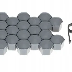 Nakładki na śruby 21 mm, grafit, 20 szt. Oferta