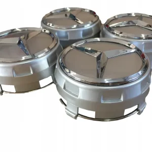 DEKIELKI 4 SZTUKI FELGI KAPSLE KOŁA DEKIEL DEKIELKI DO MERCEDES AMG 75mm Autentyczny