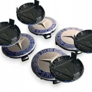 DEKIELKI FELG KÓŁ JASNE NIEBIESKIEGO 70mm 75mm DO W218 W164 W166 W219 Premium