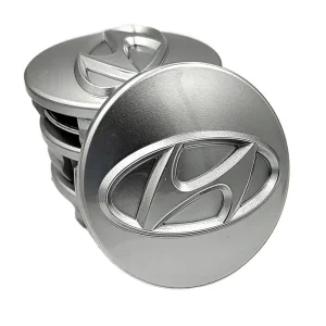 Tani HYUNDAI DEKIELKI na felgi zaślepki felg KAPSLE kołpaczki 61mm 4 szt