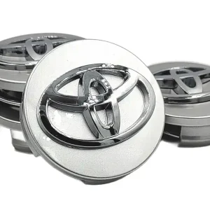 TOYOTA DEKIELKI na felgi zaślepki alufelg TOYOTA KAPSLE kołpaczki 62mm 4szt Nowość