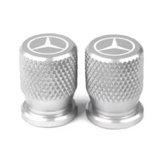 Darmowa dostawa Eleganckie Nowoczesne Szare Nakrętki Na Wentyle Do Samochodów MERCEDES