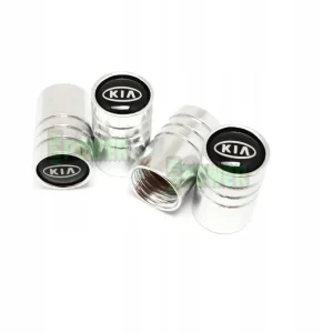 Nakrętki Na Wentyle Do KIA Wentylki KIA Kapturki KIA Czapki KIA z Logo KIA Ekspresowa dostawa