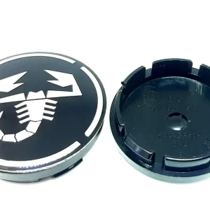 ABARTH Zaślepka Do Felg Dekielek 56 mm 5JA czarny Premium