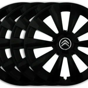 Bezpieczna płatność KOŁPAKI 15 CITROEN Nemo Berlingo C3 C4 CZARNE DLC