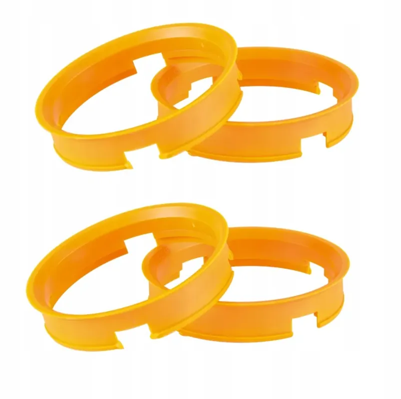 Popularny 4x PIERŚCIENIE CENTRUJĄCE DO FELG 72,6 na 66,5 mm