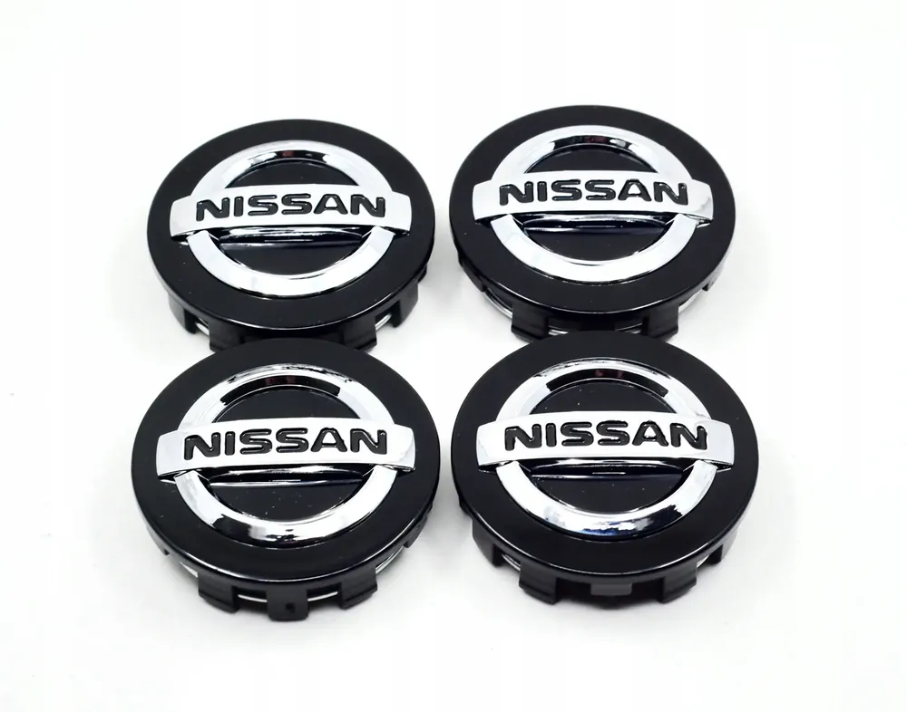 4x Nissan 54/49 mm dekielki kapsle zaślepki kołpaczki do alufelg Rabat