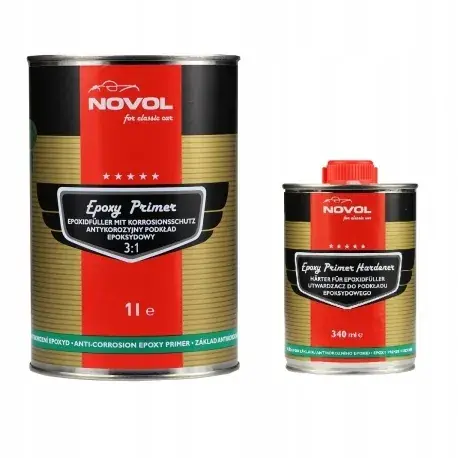 NOVOL FOR CLASSIC CAR EPOXY PRIMER 1L 3:1 EPOKSYD Bezpieczna płatność