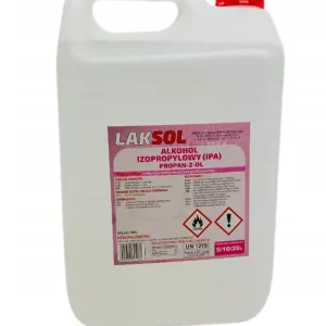 Szybka dostawa Alkohol izopropylowy, izopropanol 99% LAKSOL 5 l