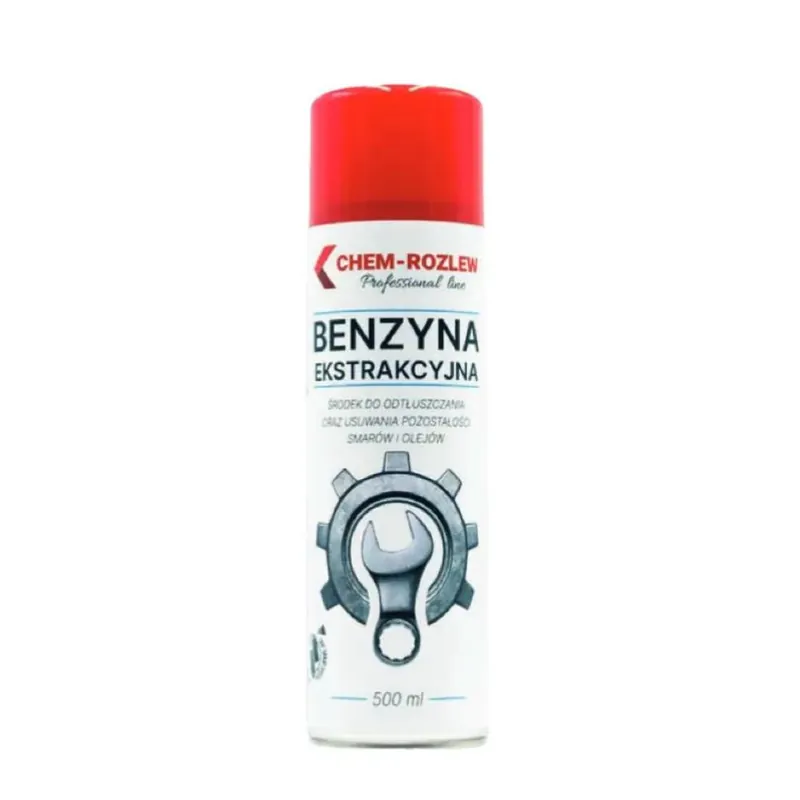 Zwrot pieniędzy Benzyna ekstrakcyjna Chem-Rozlew Spray - 500 ml